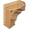 Ekena Millwork Legacy Arts & Crafts Rough Sawn Bracket, Western Red Cedar, 6"W x 18"D x 18"H BKT06X18X18LEC03RWR - alternate 1